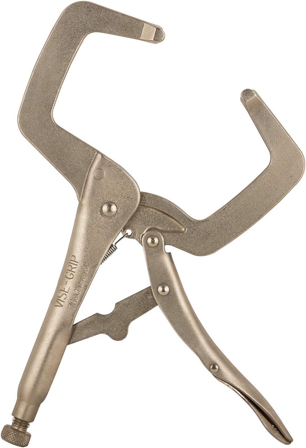 Irwin Vise Grip 11R Klemm-Gripzange 275 mm, C-Form, Spannweite 102 mm, feste Backen, T19EL4
