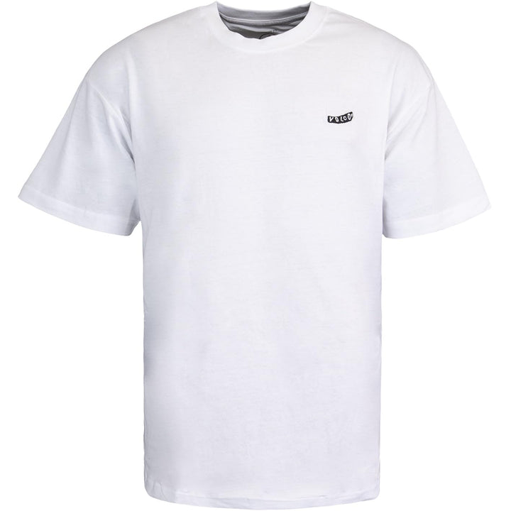 Volcom Pistol Stone T-Shirt Herren M Weiss, M Wei&amp;
