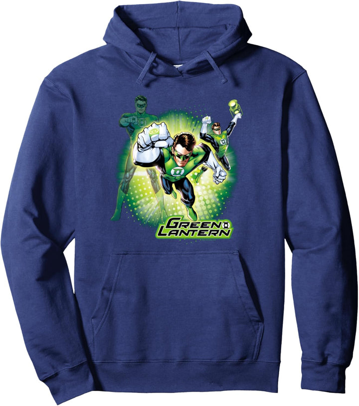 Green Lantern Lantern Burst Pullover Hoodie