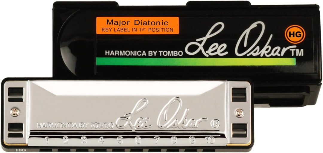 Lee Oskar 797013 Major Diatonic Hoch G-Dur Mundharmonika, Hoch G-Dur