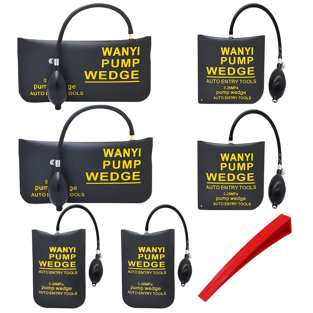 WANYI 6 Stück Montagekissen luftkissen Air Wedge Pump luftkissenheber hebekissen hebekissen für möbe