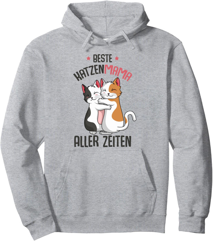 Beste Katzenmama aller Zeiten Katzen Mama Katze Pullover Hoodie