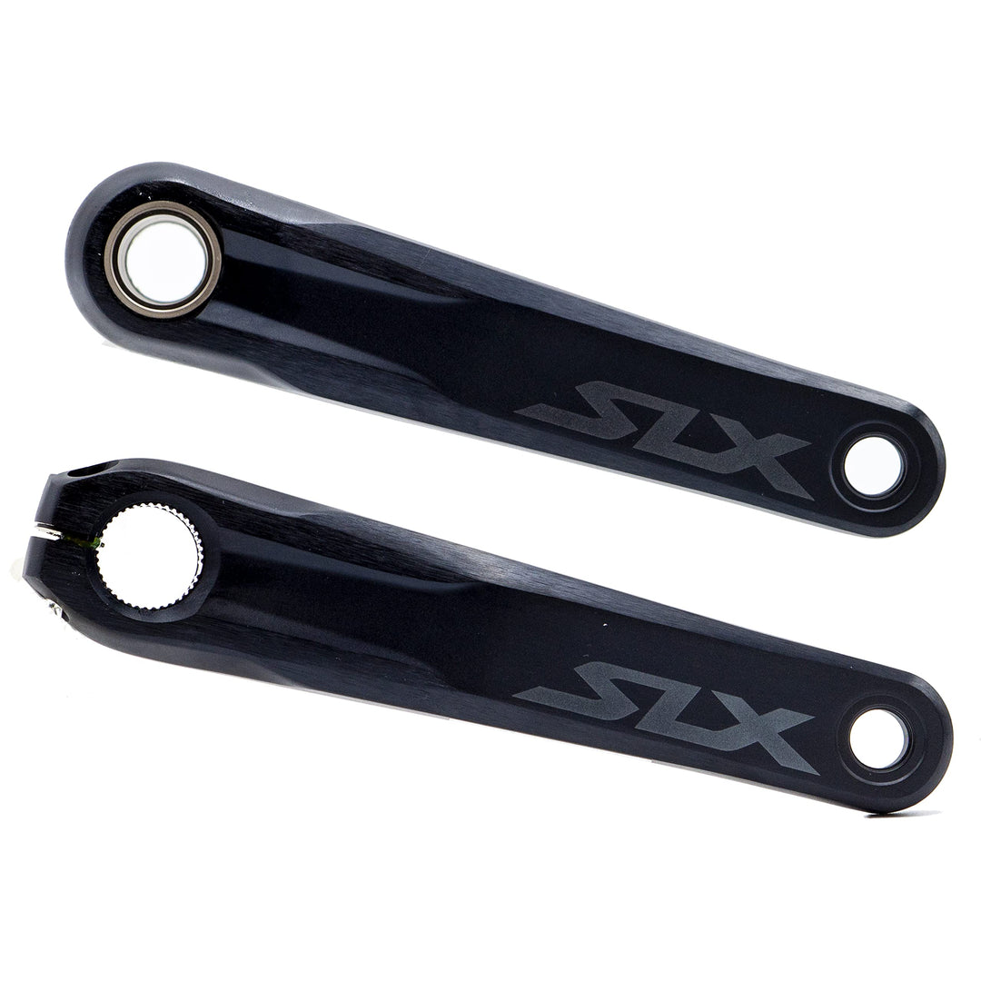 Shimano Unisex – Erwachsene SLX Kurbelarmsatz, schwarz, 175 mm