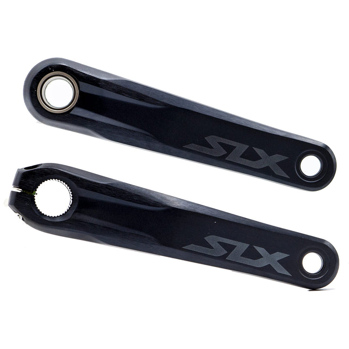 Shimano Unisex – Erwachsene SLX Kurbelarmsatz, schwarz, 175 mm
