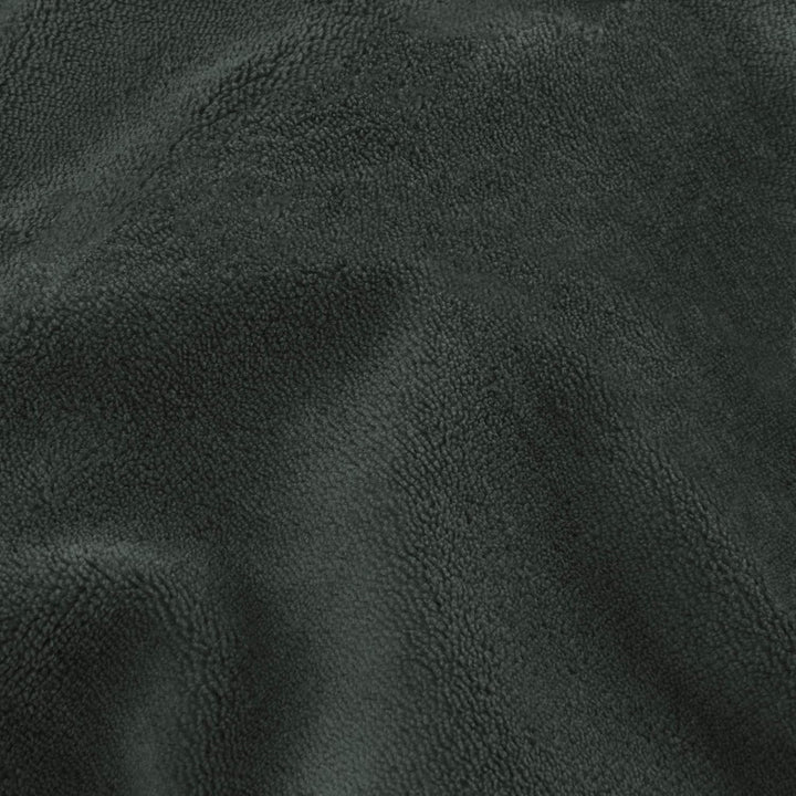 aqua-textil Feelwell Bettwäsche 200 x 200 cm 3teilig Coral Fleece Bettbezug Thermo Flausch anthrazit