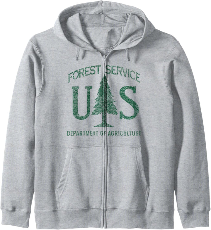 US Forest Service (Diststressed Green) Kapuzenjacke