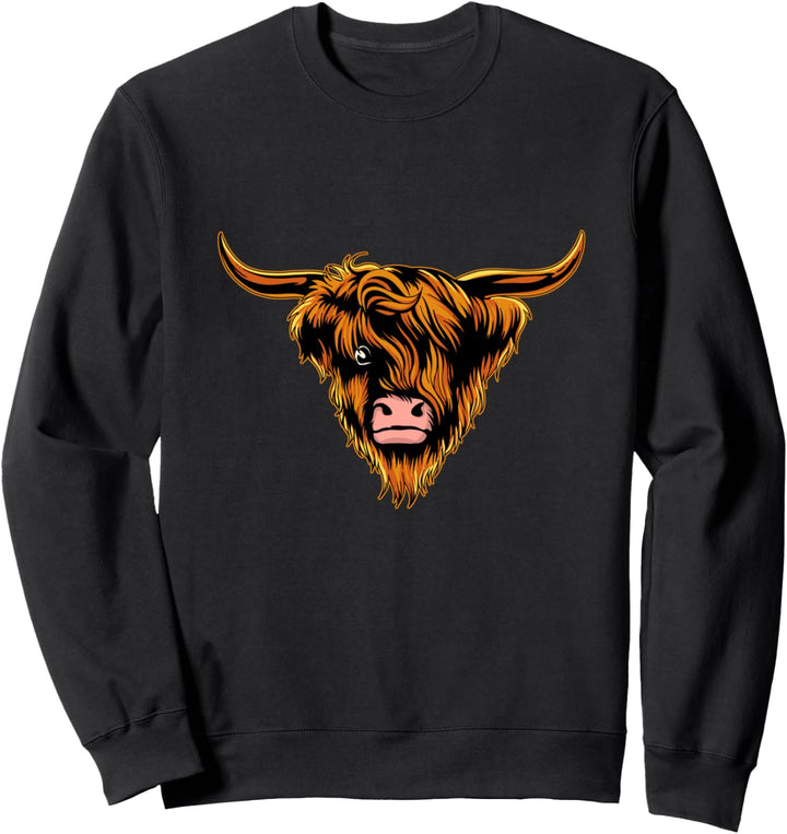 Hochlandrind Langhornrind Schottland Sweatshirt
