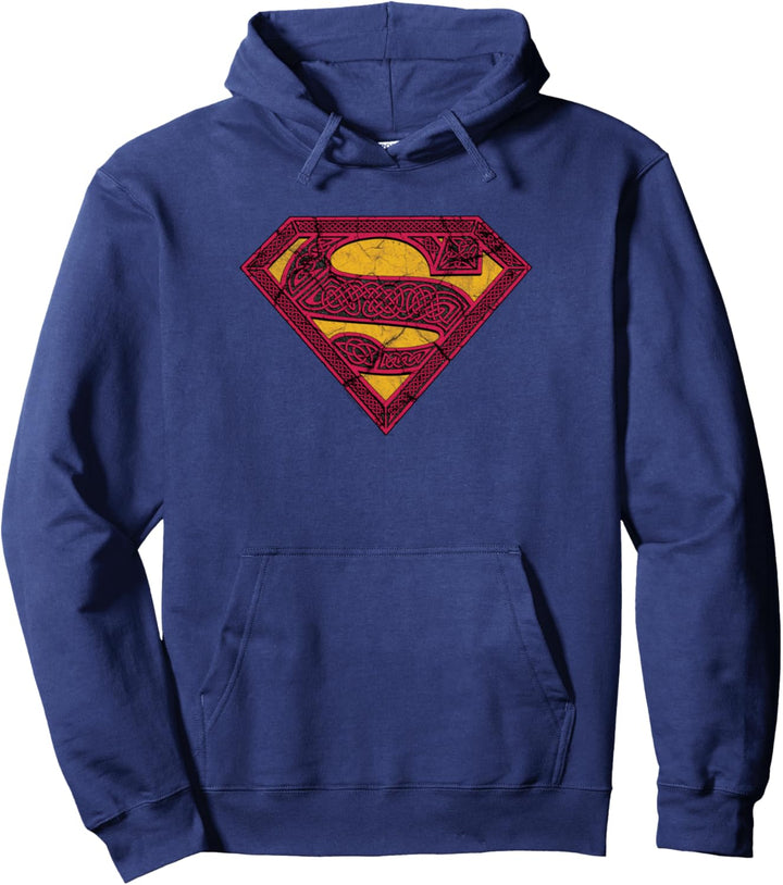 Superman Celtic Shield Pullover Hoodie