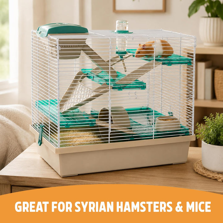 Rosewood 19178 Hamster Käfig Pico XL Translucent Teal