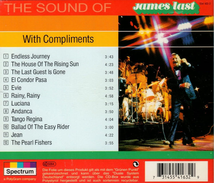 With Compliments, Audio-CD