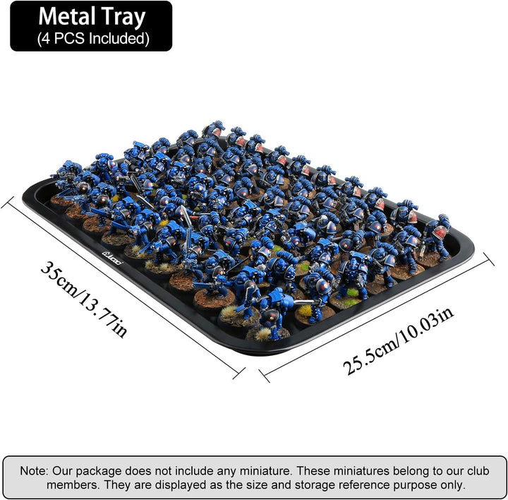 Jucoci Miniaturen Aufbewahrungskoffer Miniaturen Transportkoffer 1 PCS Set, 1 PCS Set