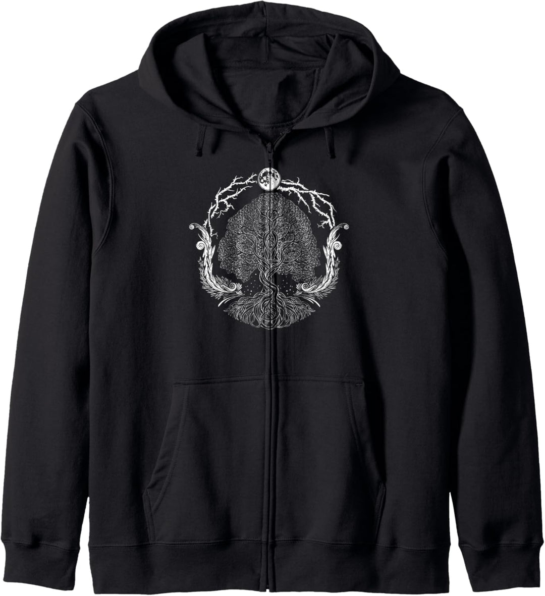 Baum des Lebens Yggdrasil Wikinger Midgard Lebensbaum Kapuzenjacke
