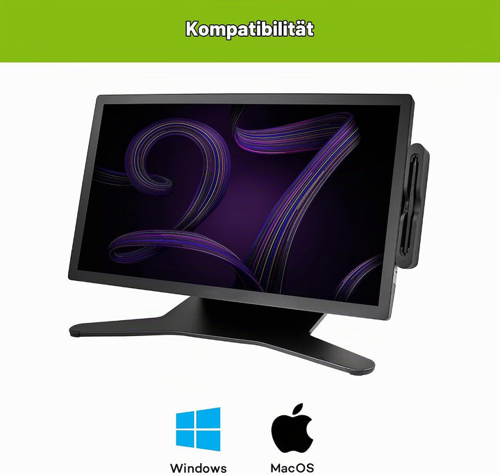 Wacom Cintiq Pro 27 Grafiktablett ohne Standfuss (4k-Auflösung, 26,9-Zoll-Display, HDR-Gamma, Panton