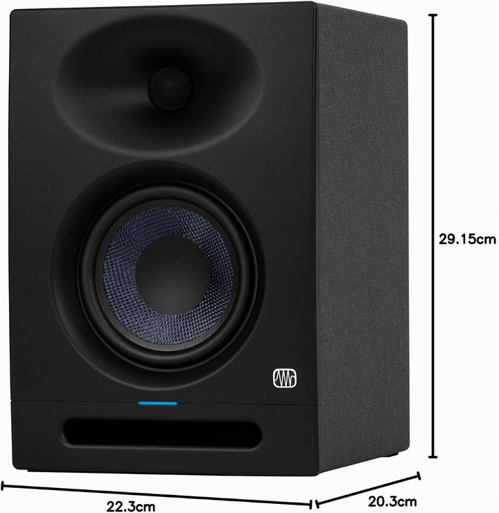 PreSonus Eris Studio 5 – 5,25" Aktive 2-Wege-Studiomonitore mit EBM Waveguide 5.25" treiber, 5.25" t