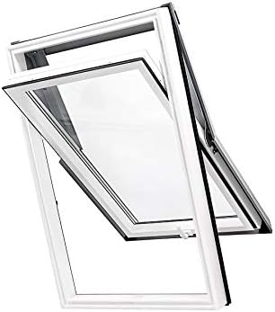 AFG Schweiz - Skylight Kunststoff Dachfenster PVC 94x140 mit Eindeckrahmen Schwingfenster Dachfläche