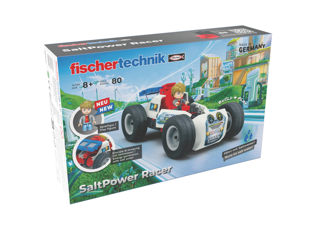 fischertechnik Salt Power Racer Technik-Bausatz für Kinder ab 8 Jahren