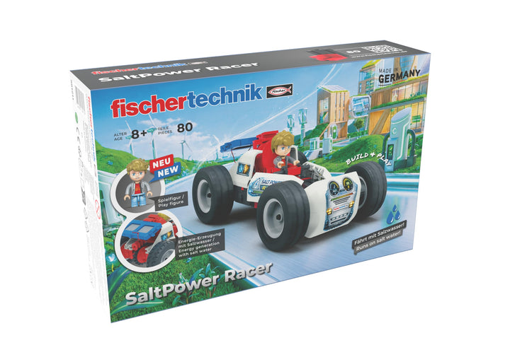 fischertechnik Salt Power Racer Technik-Bausatz für Kinder ab 8 Jahren