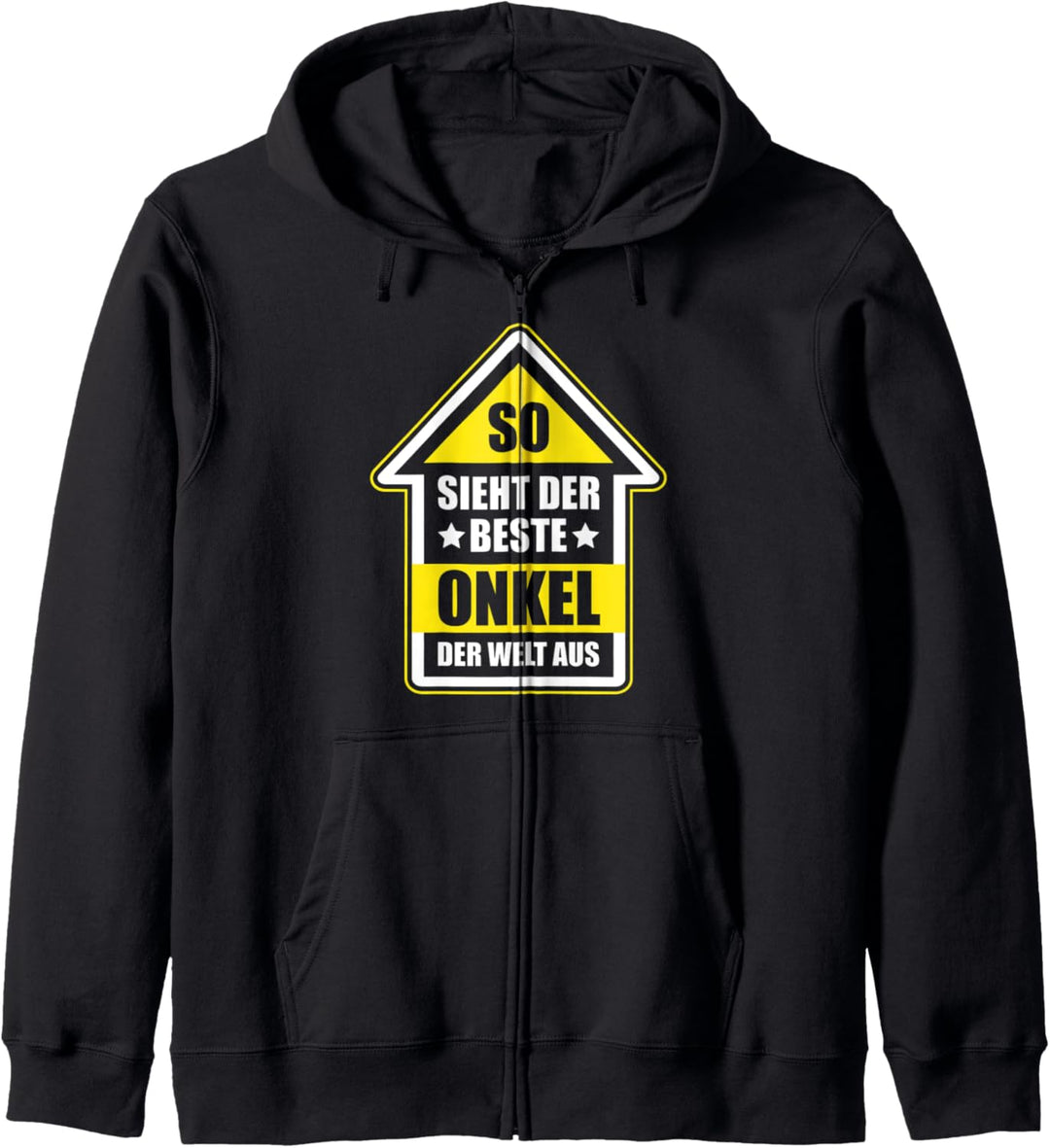 So Sieht Der Beste Onkel Der Welt Aus Kapuzenjacke