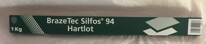 BrazeTec Silfos 94 Schachtel 1 kg 2,0x500mm Stäbe