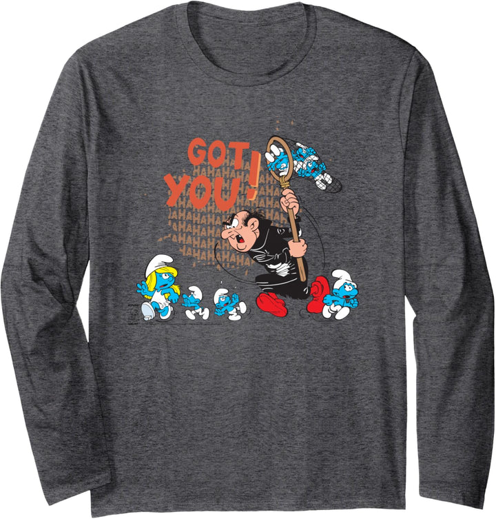 The Smurfs Schlumpfe Gargamel Got You! Langarmshirt