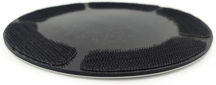 MMSTRIKE 2x Bowling Shammy Leather Replaceable Pads + Black&amp;White GripFlex Rubber Base Disc-Hook &amp; L