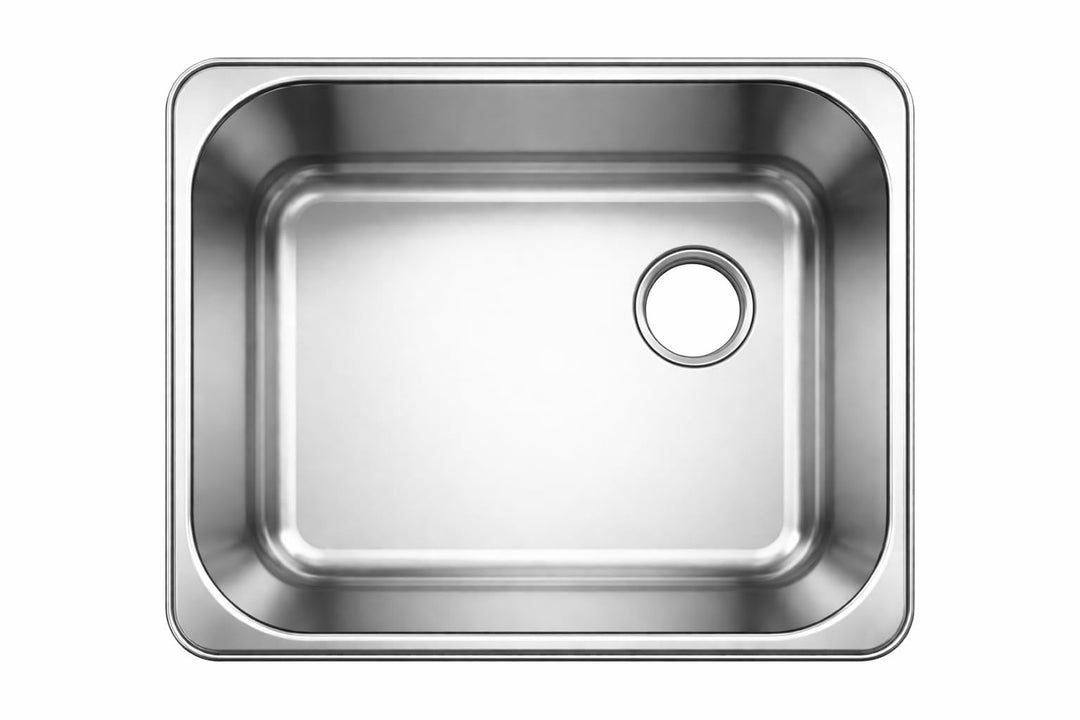 Gastro Spülbecken aus Edelstahl 30x24x20cm