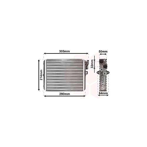 VAN WEZEL 59006110 Wärmetauscher, Innenraumheizung