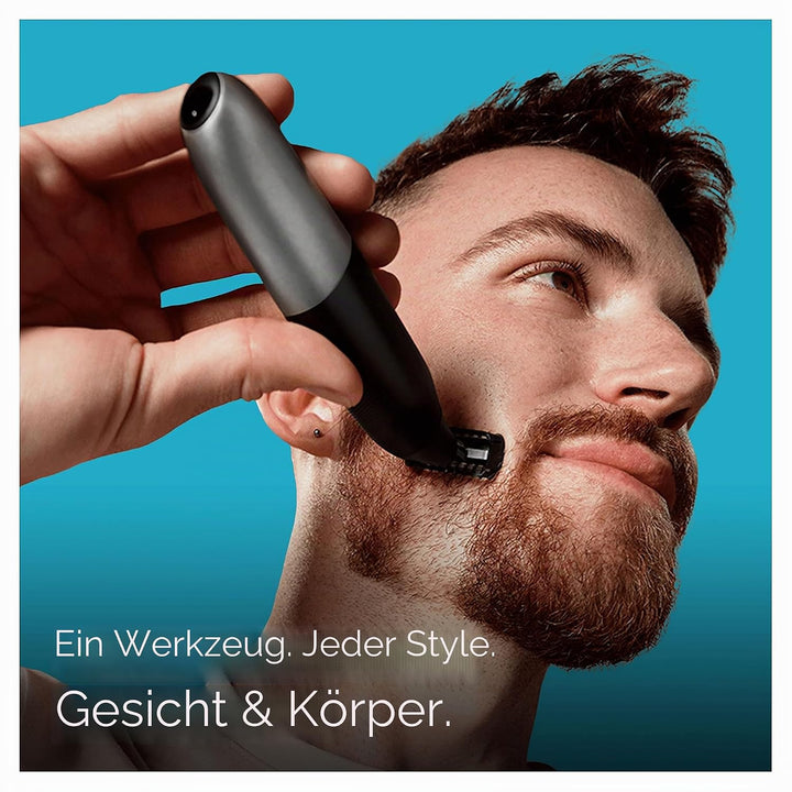 Elektrischer Kopfrasierer für Herren, 8D verbessertes 6-in-1 Glatzenrasierer, wasserdicht, Nass-/Tro