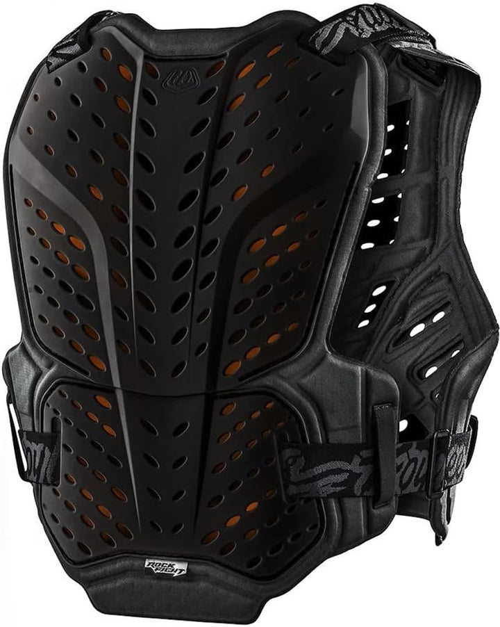 Troy Lee Designs Brustpanzer Rockfight D3O Schwarz Gr. XL/XXL XL-XXL Schwarz, XL-XXL Schwarz