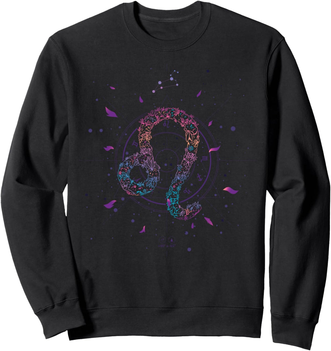 Löwe Leo Sternzeichen Tierkreiszeichen Astrologie Sweatshirt