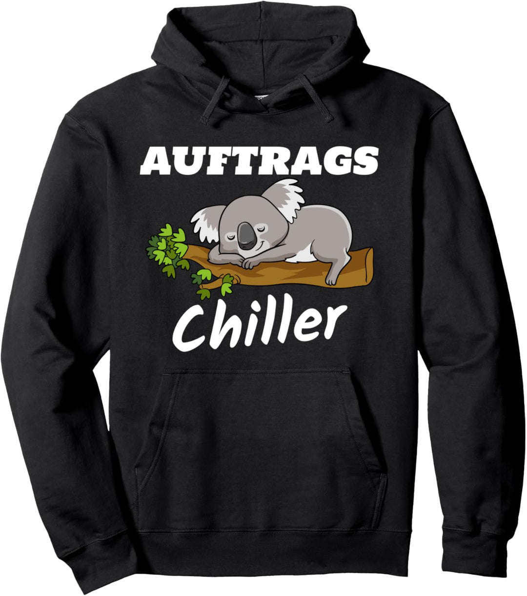 Koala Bär I Niedliches Tier ist faul, entspannt und chillt Pullover Hoodie
