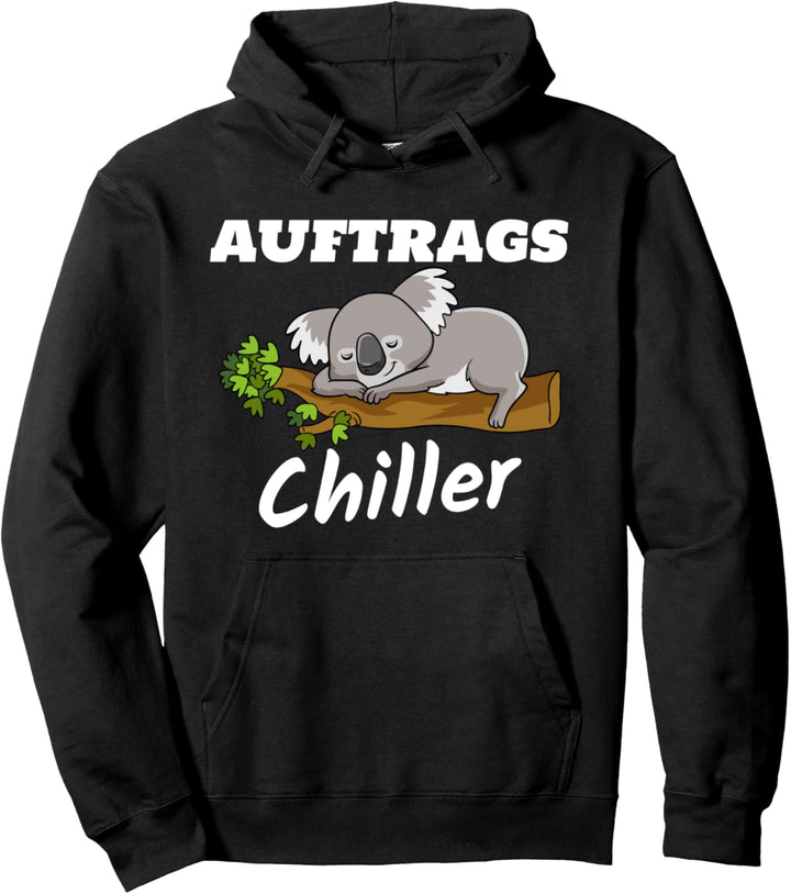 Koala Bär I Niedliches Tier ist faul, entspannt und chillt Pullover Hoodie
