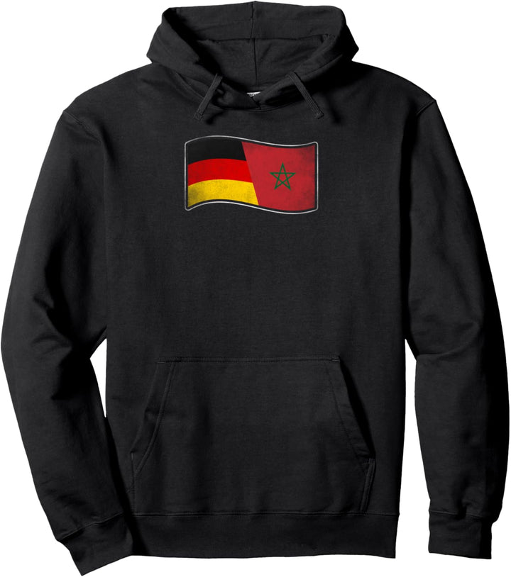 Marokko Design für stolze Deutsch-Marokkaner Pullover Hoodie