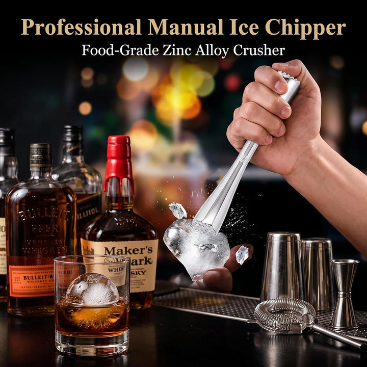 Eispickel, Eisbrecher, Pick-Tool Zum Brechen von EIS, Eishacker, Professionelles Handbuch, Vollmetal