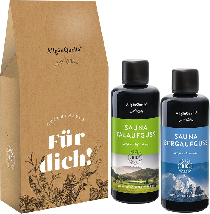 FÜR DICH 2ER SAUNA SET