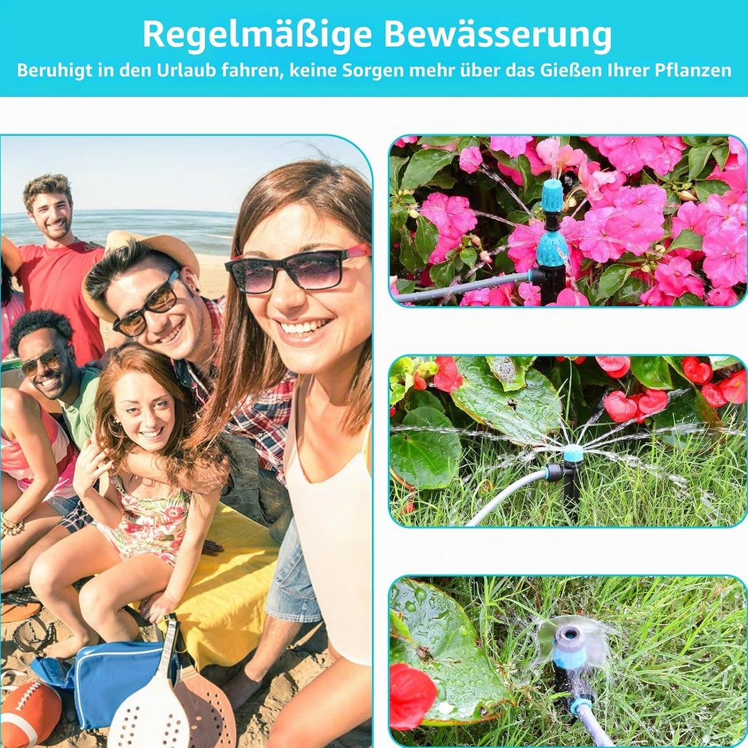 Bewässerungscomputer Bewässerungssystem Programmierbare Tropfschlauchbewässerung,Automatische Zeitge
