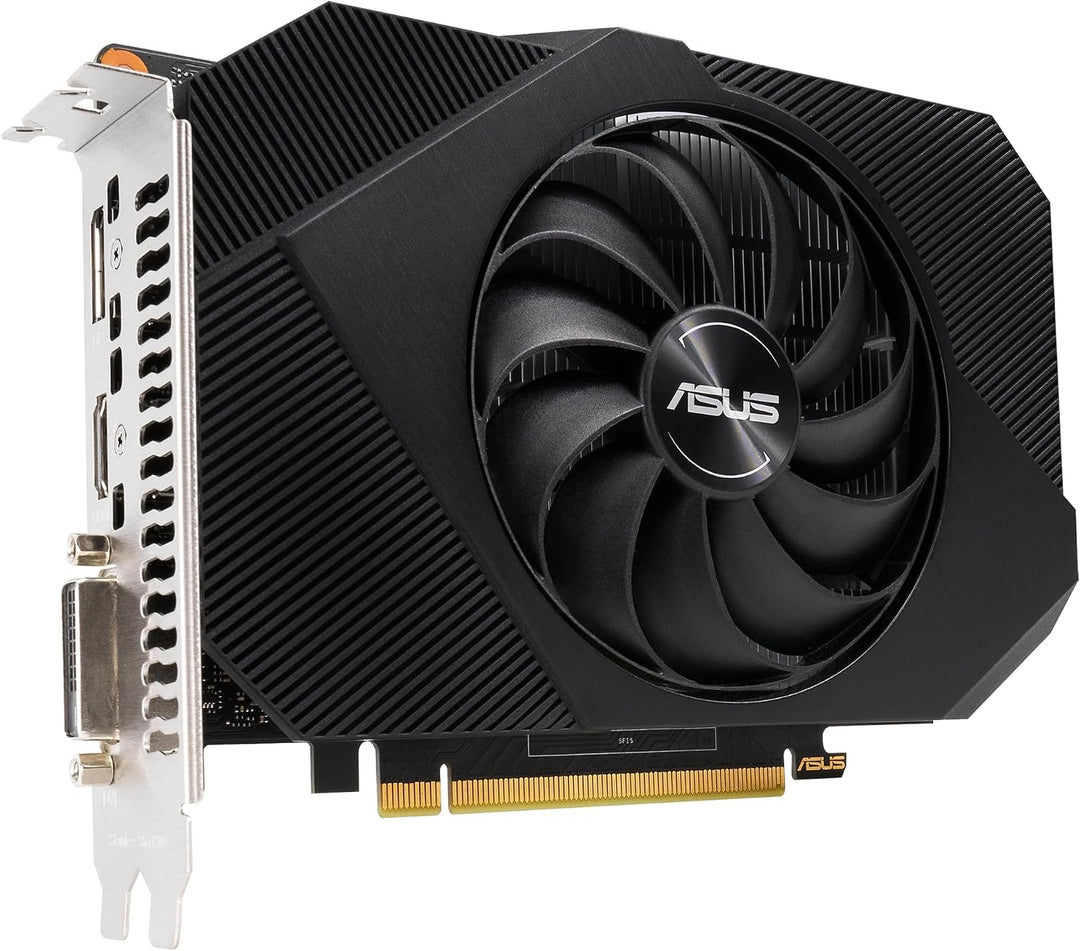 ASUS Phoenix Nvidia GeForce GTX 1650 4GB Power OC Edition Gaming Grafikkarte (GDDR6 Speicher, PCIe 3