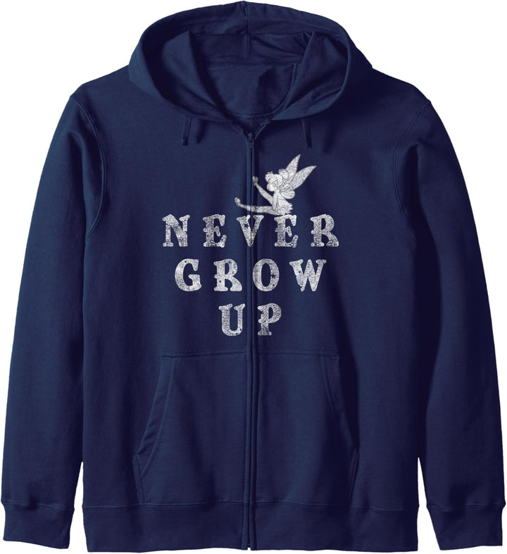Disney Peter Pan Tinker Bell Never Grow Up Simple Kapuzenjacke