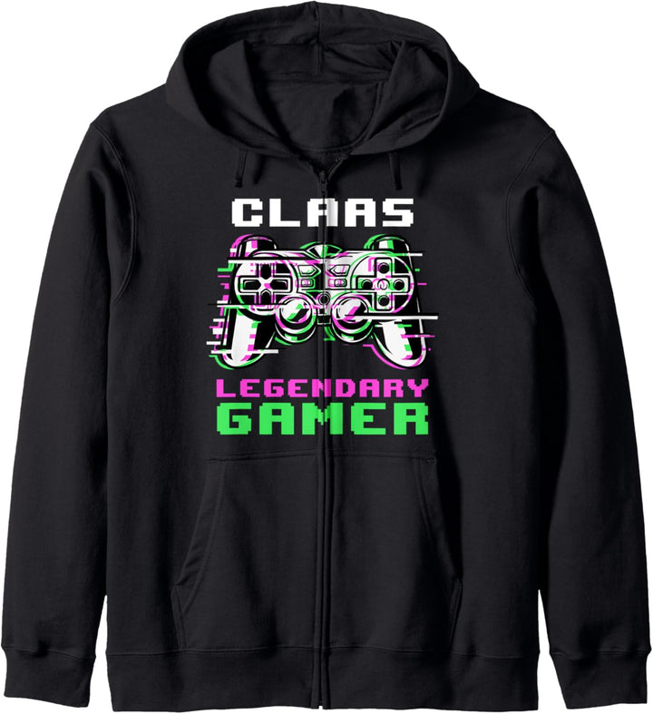 Claas - Legendary Gamer - Personalisiert Kapuzenjacke