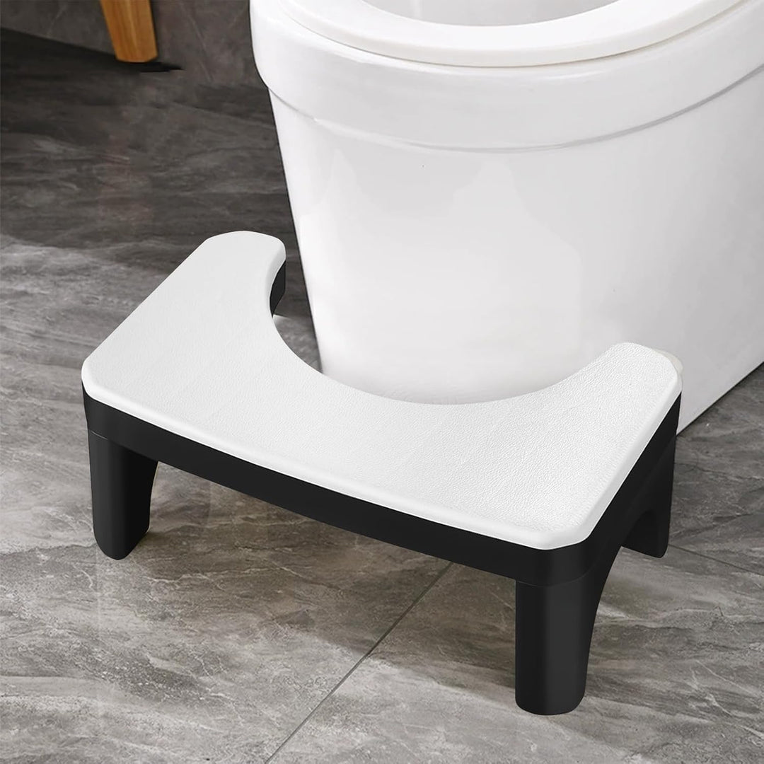 PORFOYO Toilettenhocker Erwachsene, Wc Hocker, Klohocker, Kackhocker, Badezimmer Hocker, Perfekte Hö