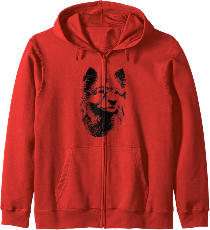 Wolfsspitz Kapuzenjacke