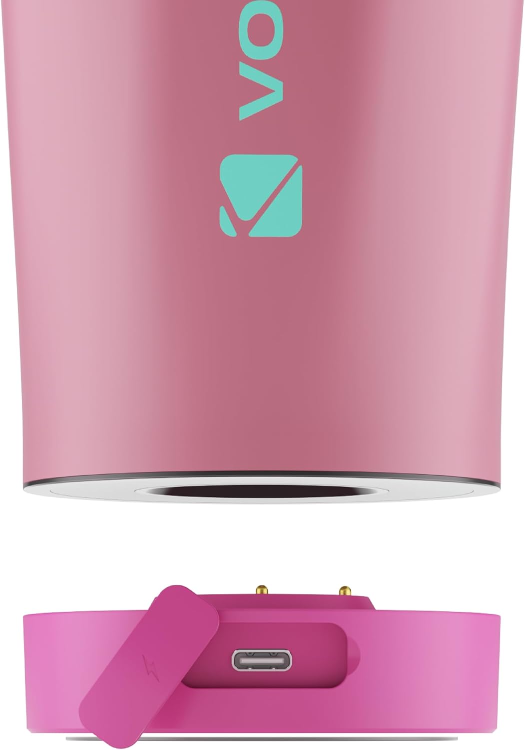 VOLTRX ChillMix Shaker Isoliertem Edelstahl - USB-C Aufladbarer Elektrischer Proteinshake-Mixer, Sha