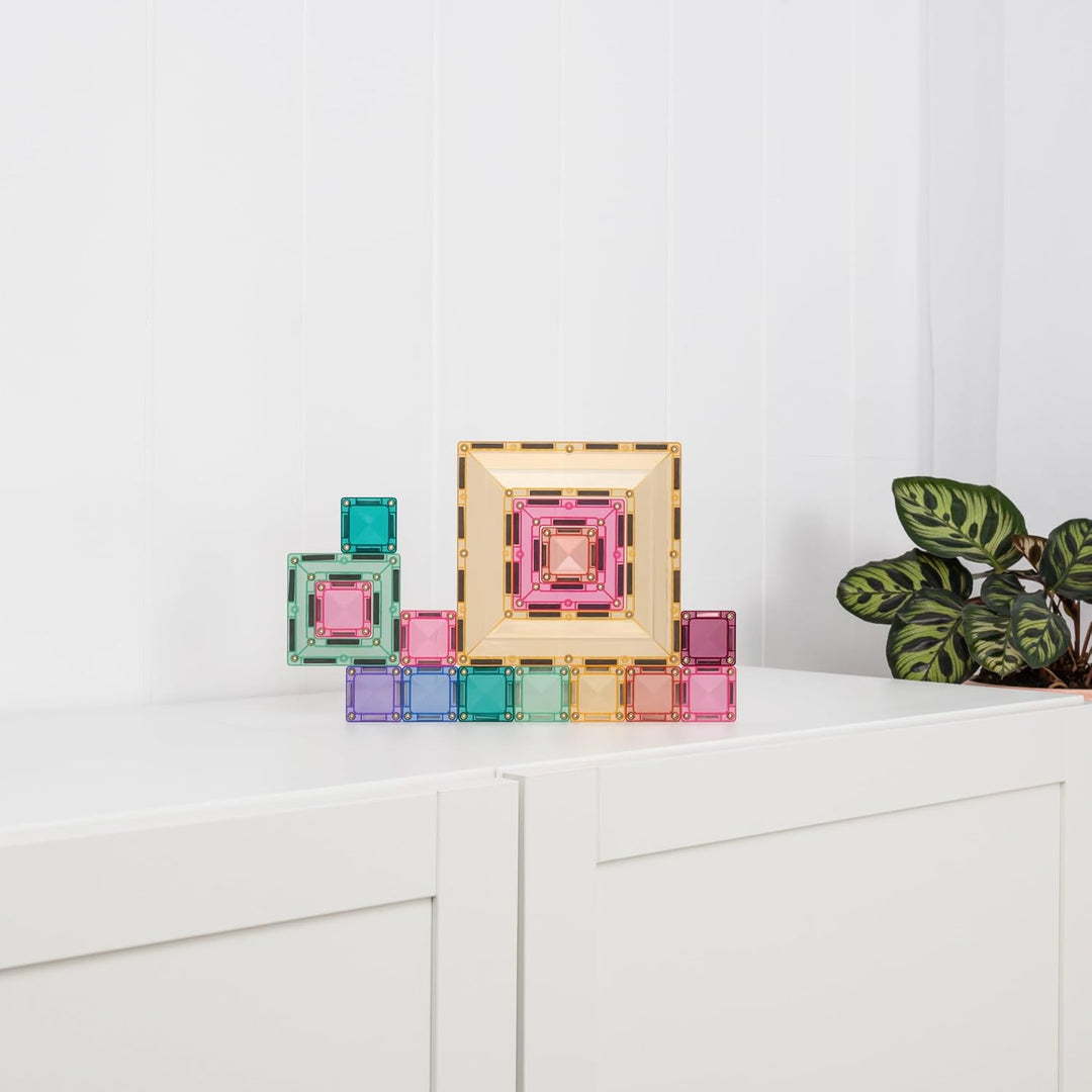 CONNETIX Magnetbausteine Pastell-Portal-Paket, 48 Stück