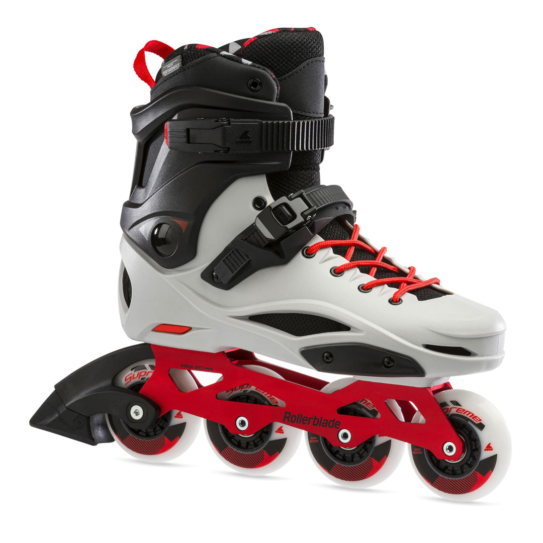 Rollerblade Herren Rb Pro X Inlineskate 290 Grey/Warm Red, 290 Grey/Warm Red