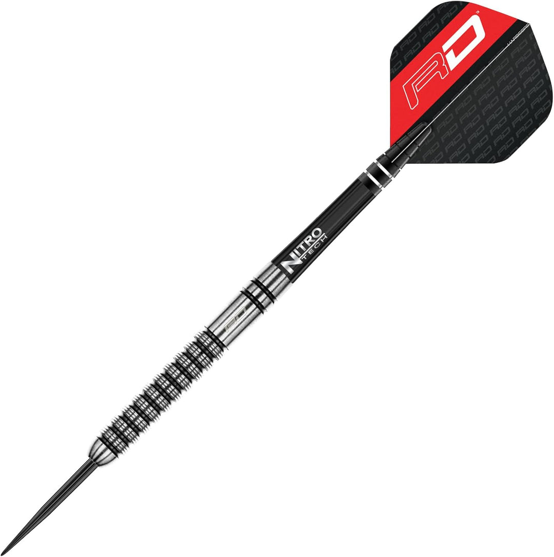 RED DRAGON Gian Van Veen Premium Wolfram Darts Set mit Flüge und Stielen 21.0 Gramm, 21.0 Gramm