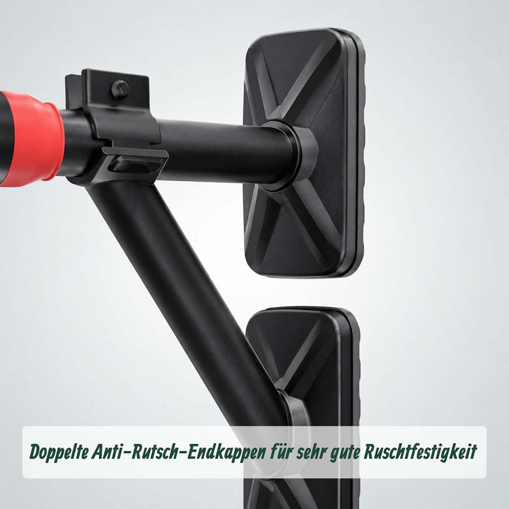 Relaxdays Klimmzugstange Türrahmen, schwarz