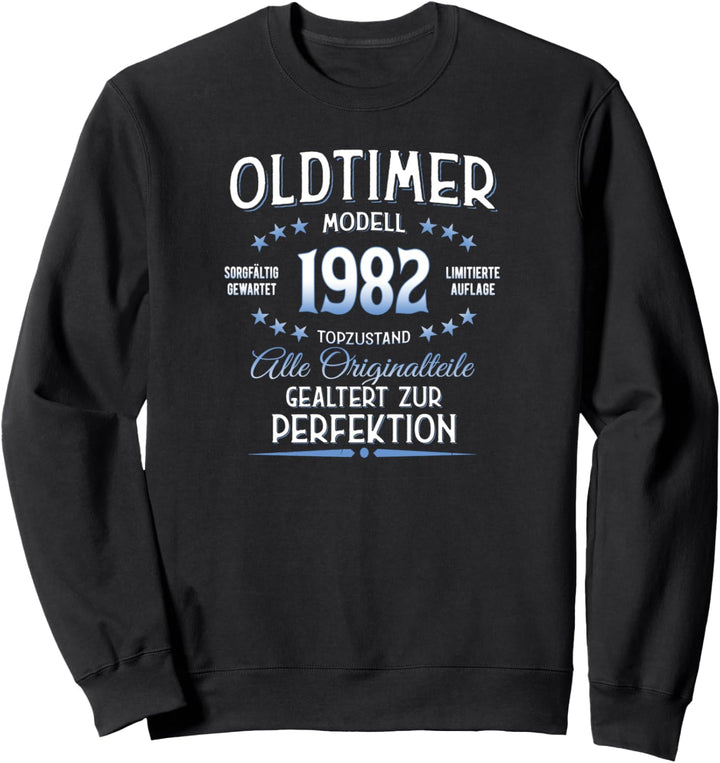 42 Geburtstag Geschenk Oldtimer Jahrgang 1982 Sweatshirt