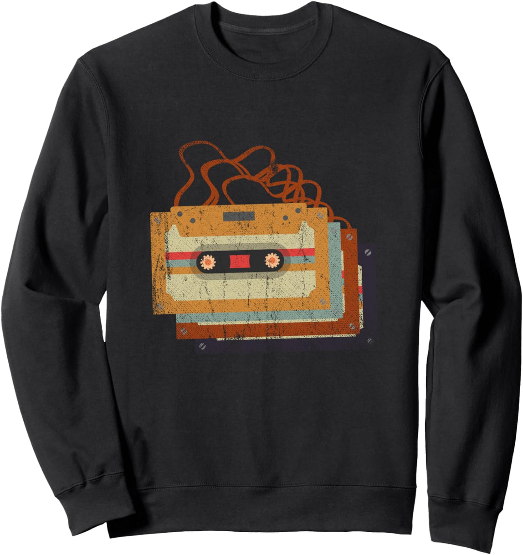 Retro 80er Jahre Kassette Geschenk 1980 Sweatshirt