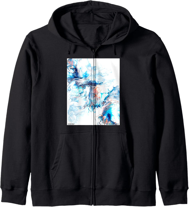 Buntes abstraktes Ölgemälde-Künstler-Neuheits-Geschenk Kapuzenjacke