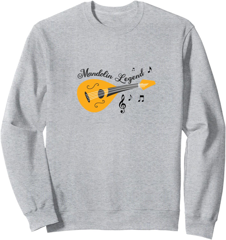 Mandolinenlegende Ironischer Bluegrass-Musiker Sweatshirt